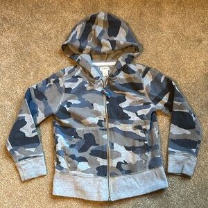 Crewcuts camo zip up